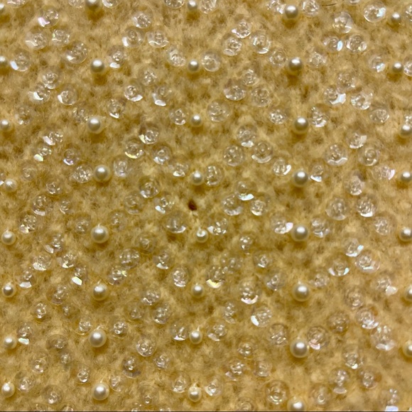 Vintage Hand Beaded Crop Top Cyn Les - Picture 9 of 10